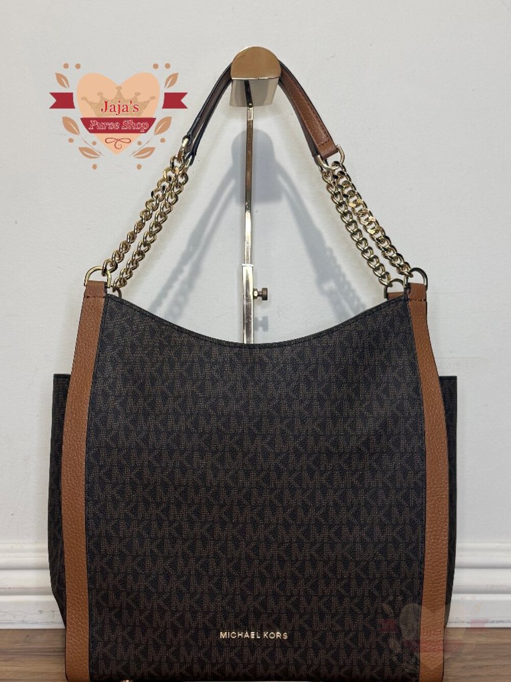 🤎Michael kors Multi Compartment Coated Canvas Purse🤎